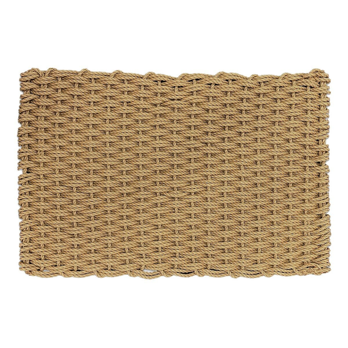 Korhani Studio 編織質感地墊 60公分 X 90公分 X 1.8公分 米