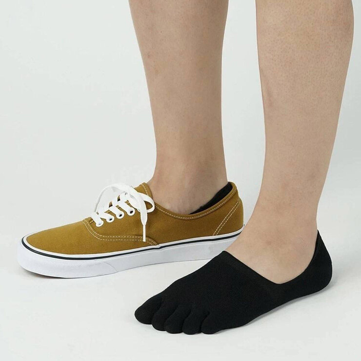 郡是 男隱形五指襪3入組