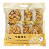 布列德 菠蘿麵包 100公克 X 6入