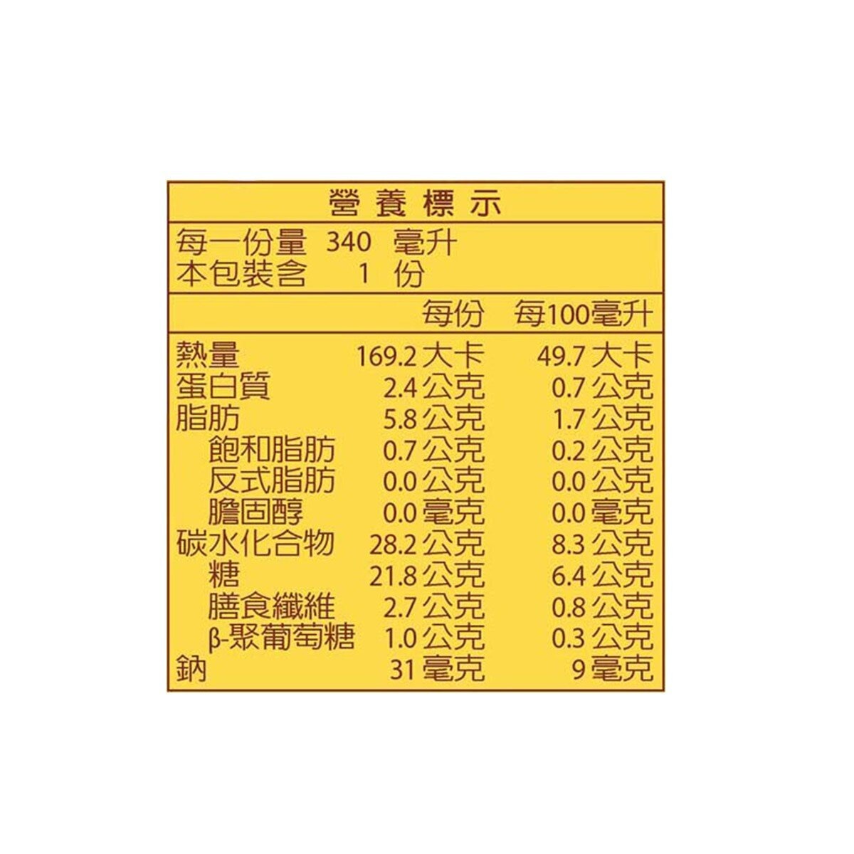 愛之味 蜂蜜燕麥 340毫升 X 12入
