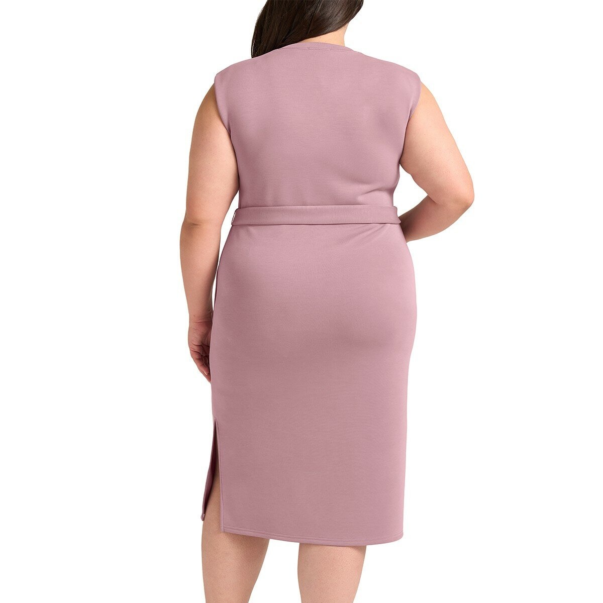 Max & Mia 女無袖連身洋裝 暗紫