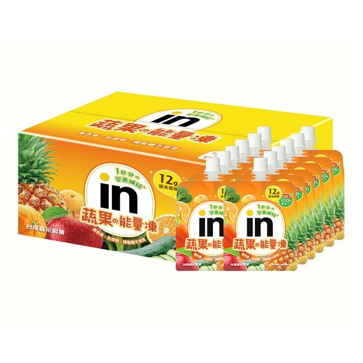Morinaga IN Jelly [Vegetable] 150 g X 12-Pack