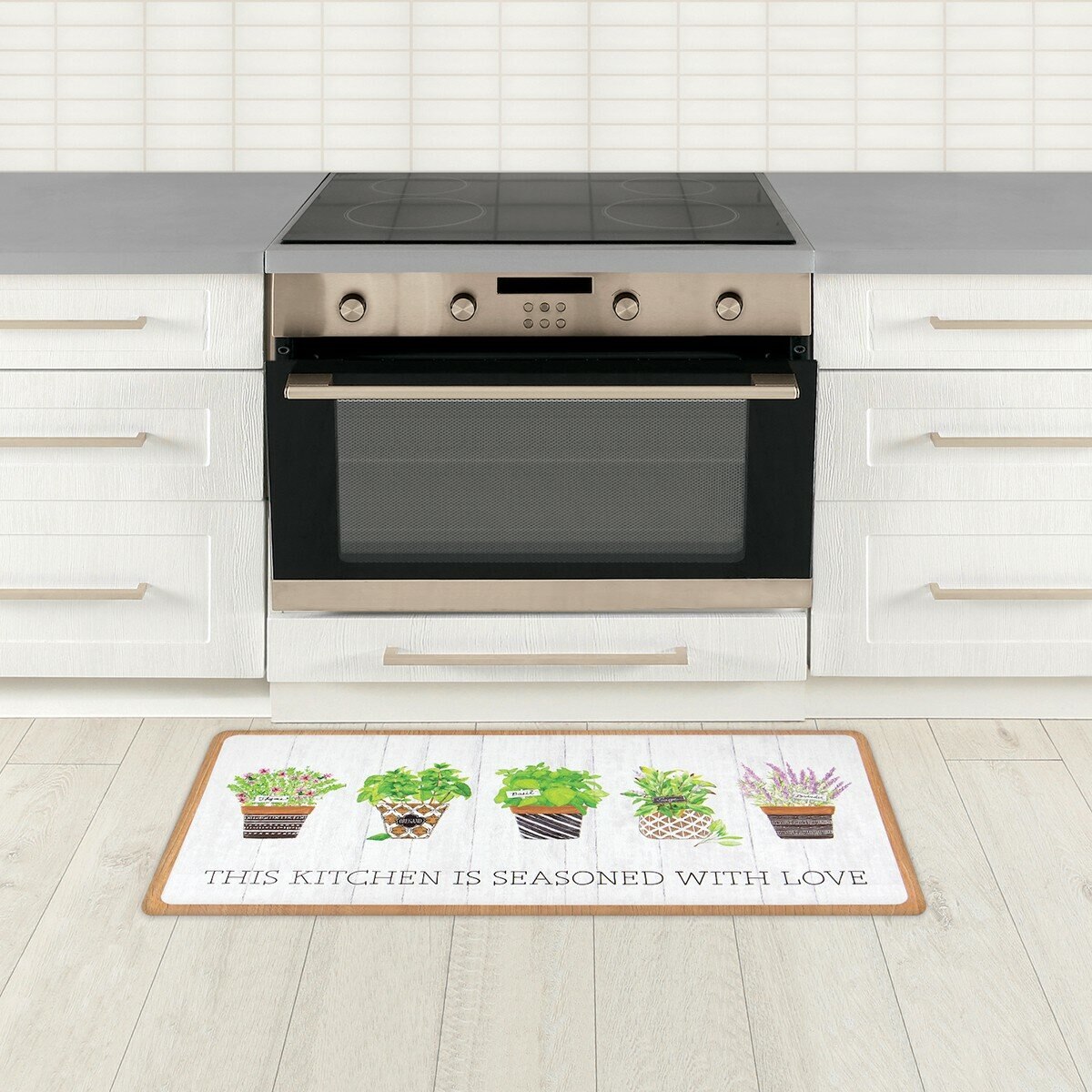 Apache 長型高回彈防水抗汙地墊 50公分 X 99公分 幸福廚房