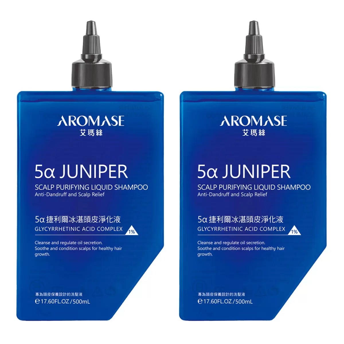 艾瑪絲 5α 捷利爾冰湛頭皮淨化液 500毫升 X 2入 商品圖 1