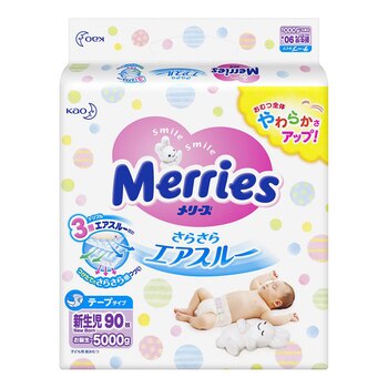 妙而舒金緻柔點透氣紙尿布 NB 號 360片 - 日本版 妙而舒金緻柔點透氣紙尿布 NB 號 360片 - 日本版