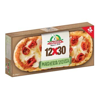 Italpizza 義式瑪格麗特窯烤披薩 250公克 X 2入 Italpizza 義式瑪格麗特窯烤披薩 250公克 X 2入