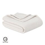 Berkshire 織紋柔軟舒適毯 152公分 X 177公分 白