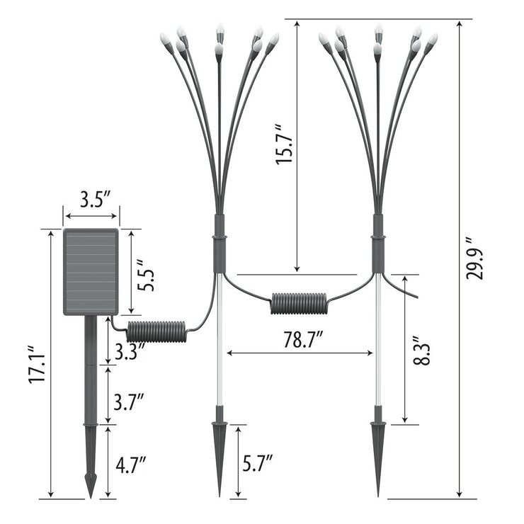 SolRBrite 太陽能螢火蟲造型燈