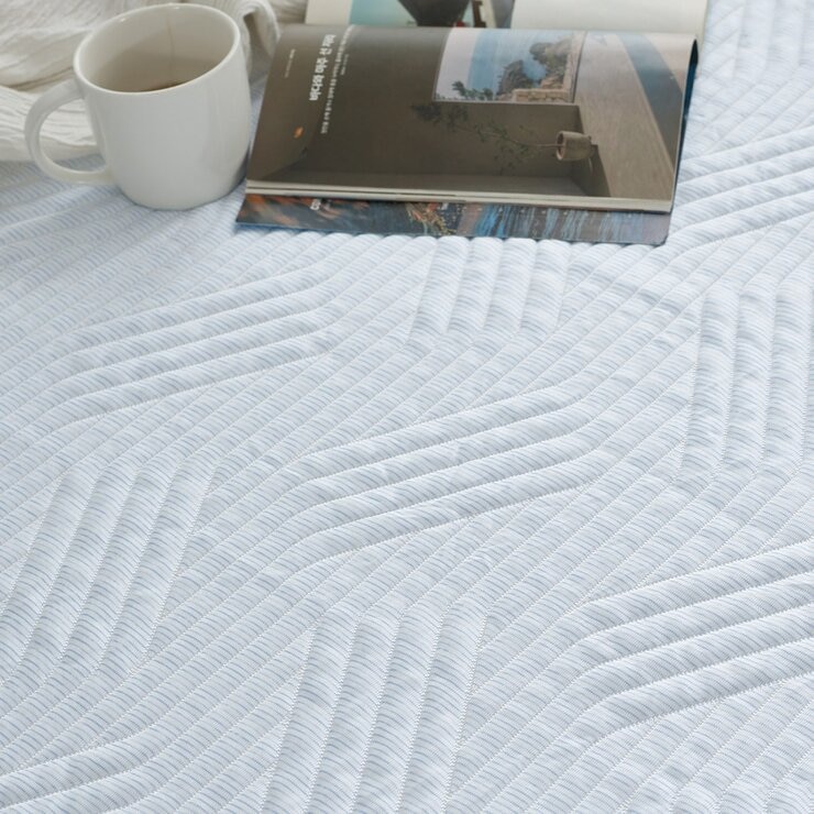 Allertect 雙人涼感墊 152公分 X 190公分 淺藍