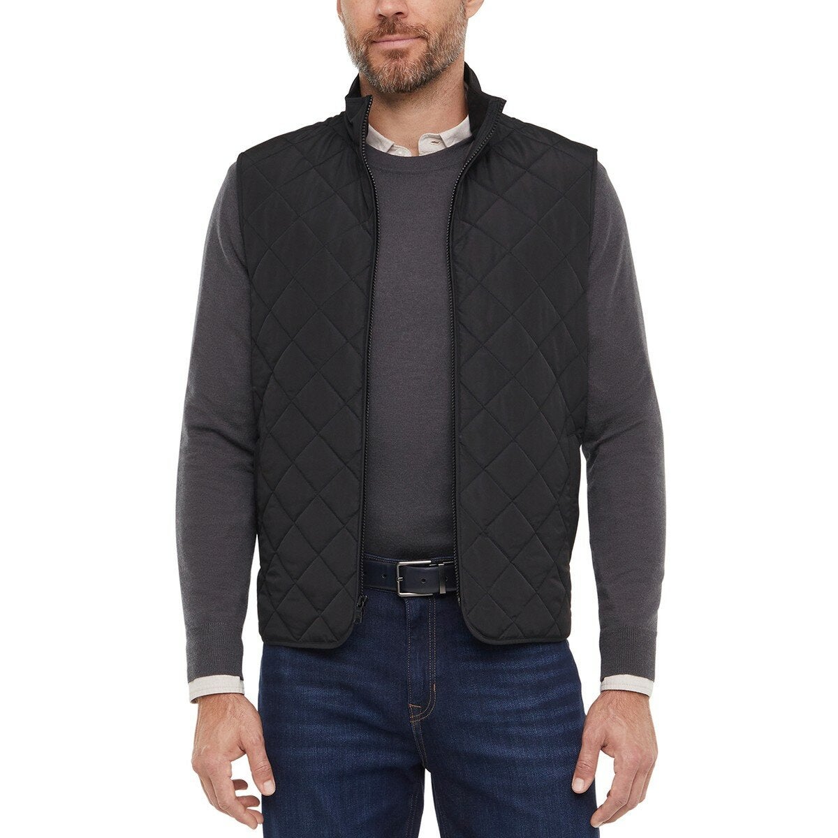 Banana Republic 男填充背心 黑 Banana Republic 男填充背心 黑