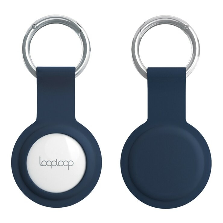 Looploop Tag 全球定位 安心旅行組 防丟失護照包 X 1入 + 物品尋找器 X 1入 摩卡棕