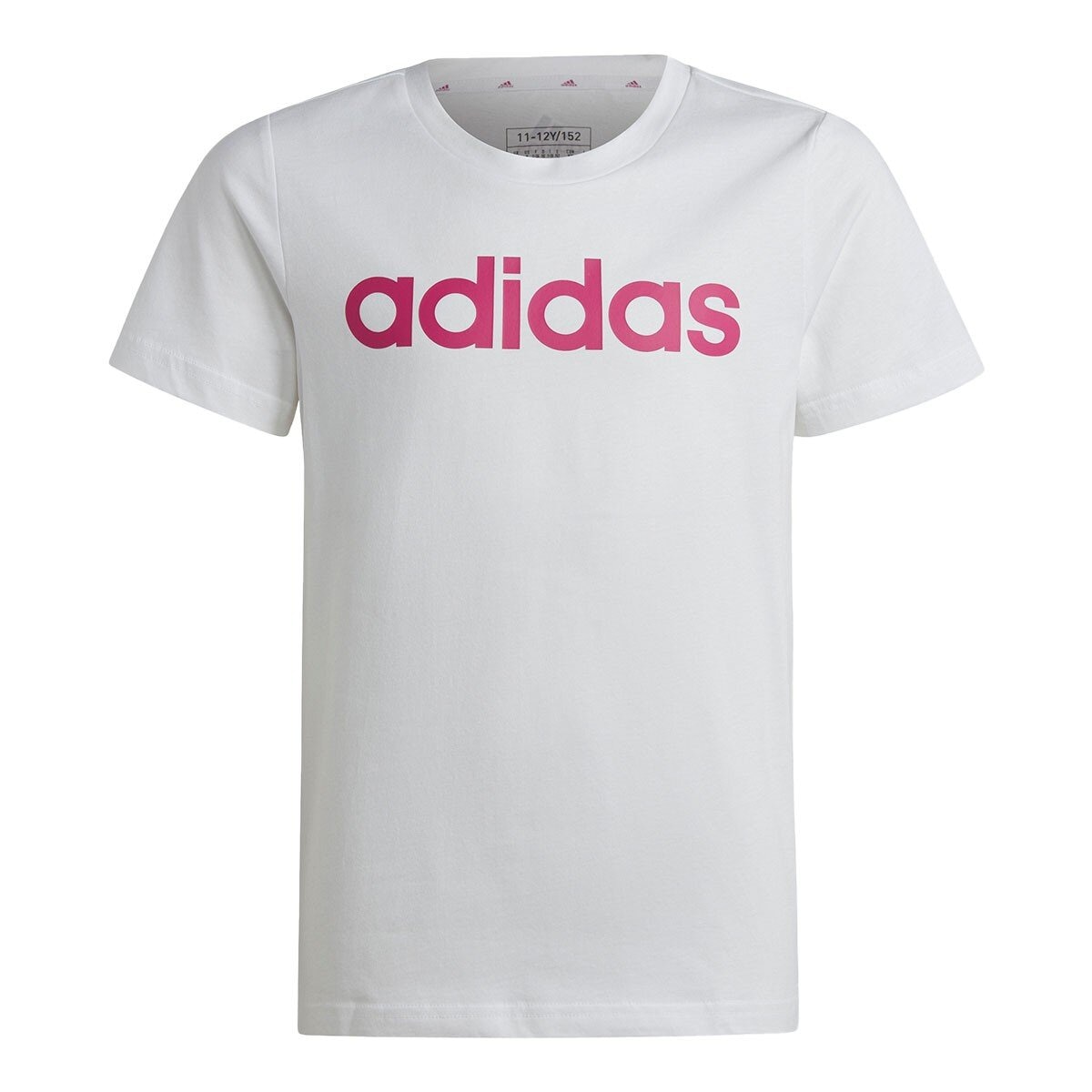 Adidas 兒童短袖上衣 白 L