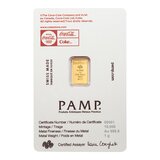 PAMP 可口可樂黃金條塊 999.9純金 1公克