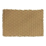 Korhani Studio 編織質感地墊 60公分 X 90公分 X 1.8公分 米