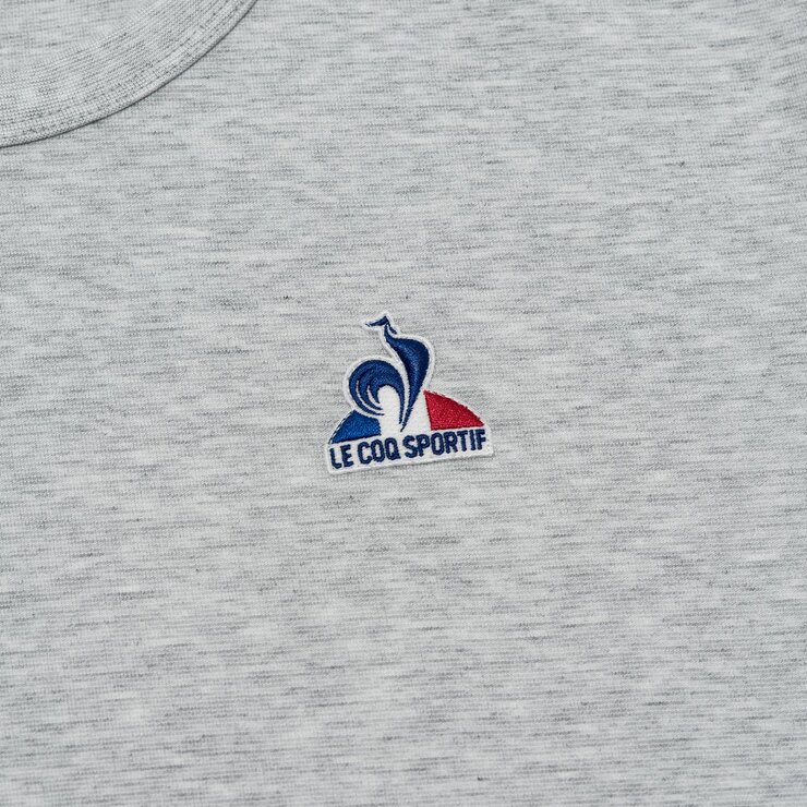 Le Coq Sportif 男圓領長袖上衣 灰