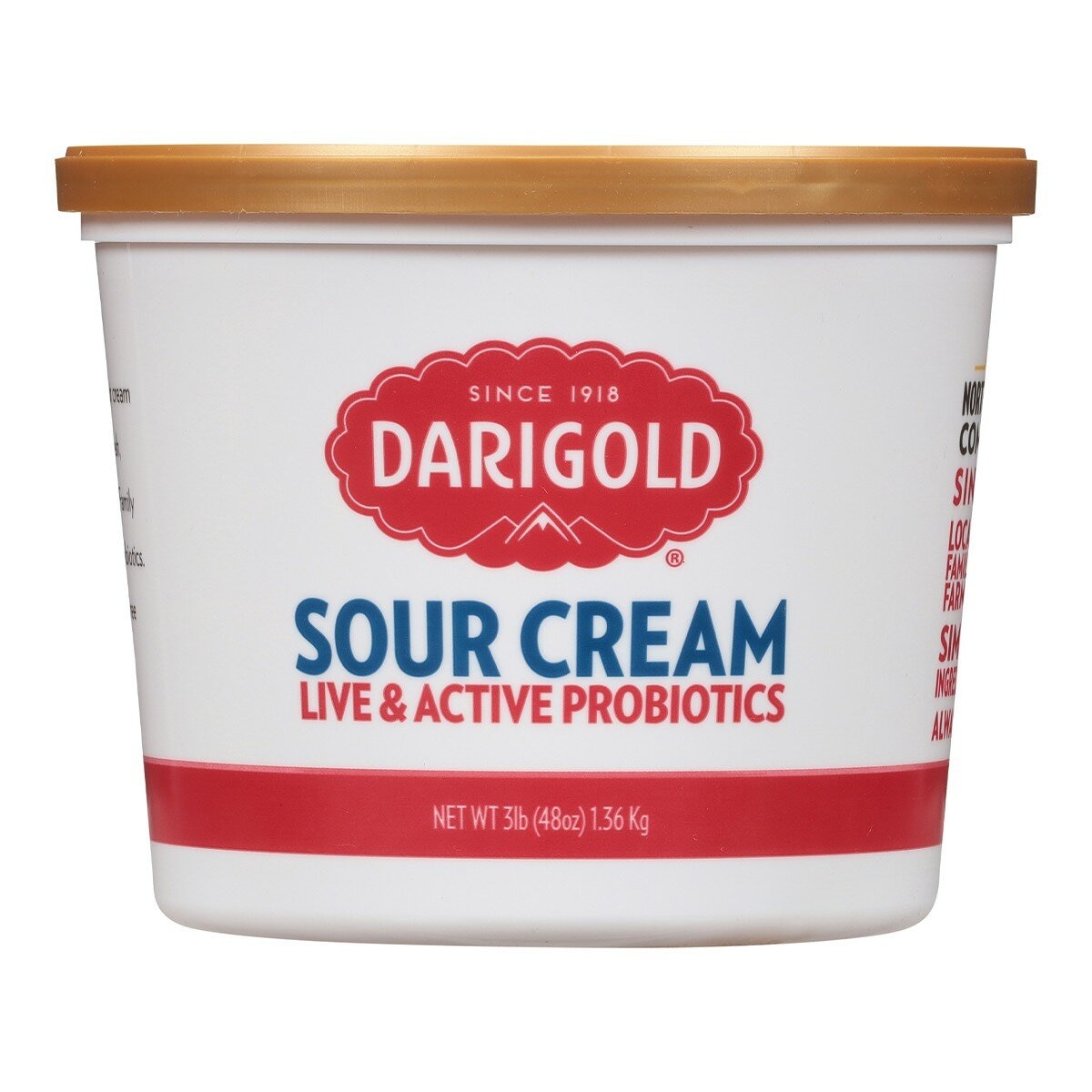 Darigold 酸鮮奶油 1.36公斤