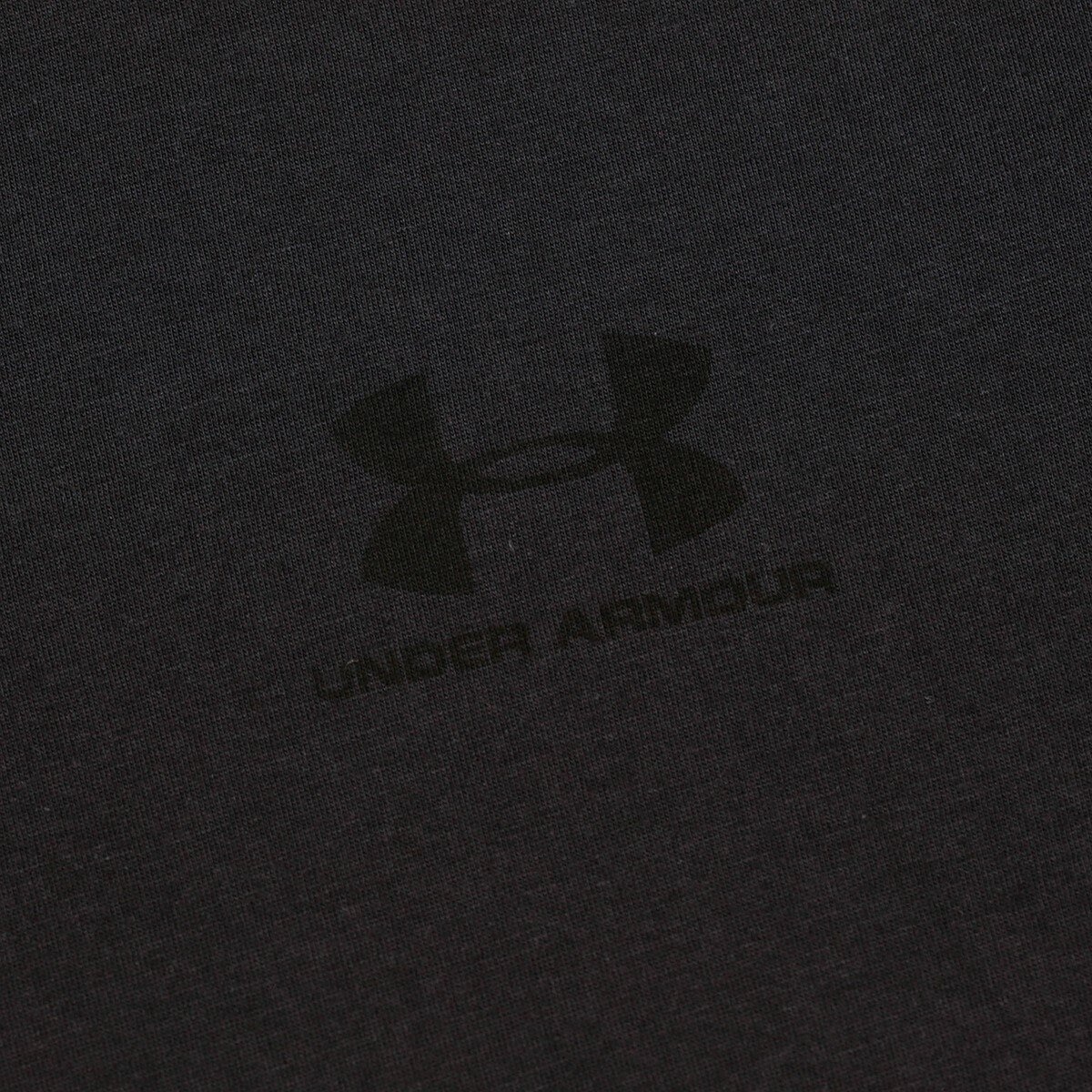 Under Armour 男短袖運動上衣 黑
