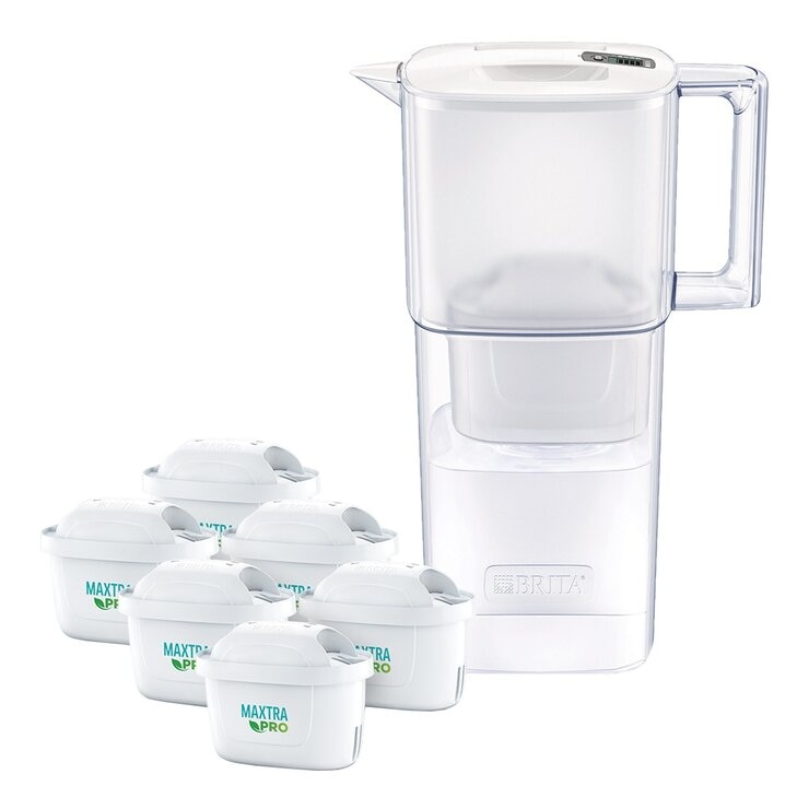 Brita Liquelli Jug 日式簡約純淨濾水壺 2.2公升 附6入 Maxtra Pro 濾芯