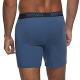 Buffalo 男針織平口內褲 5入組 XL 淺藍+深藍