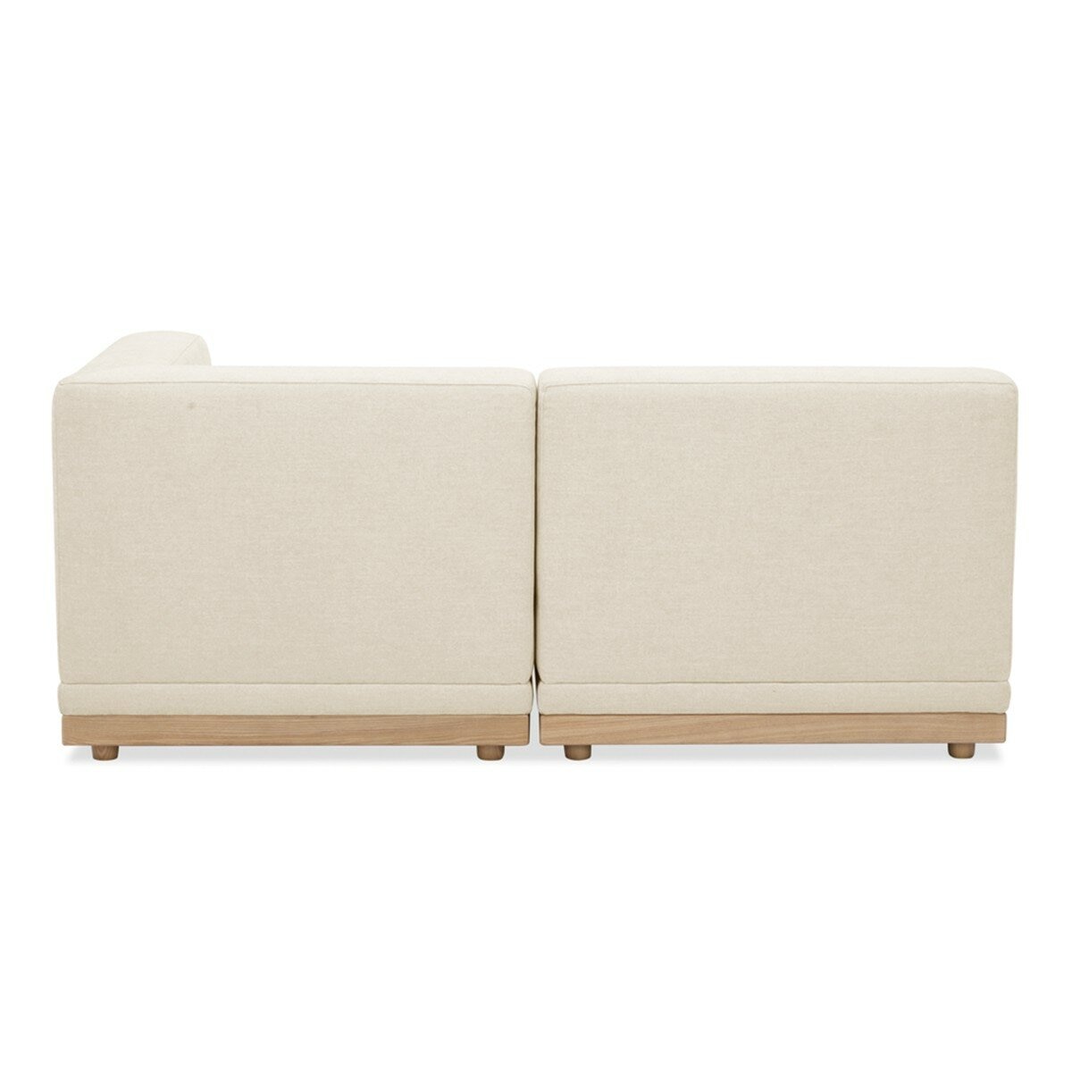 Aiden & Ivy 布面模塊沙發三件組