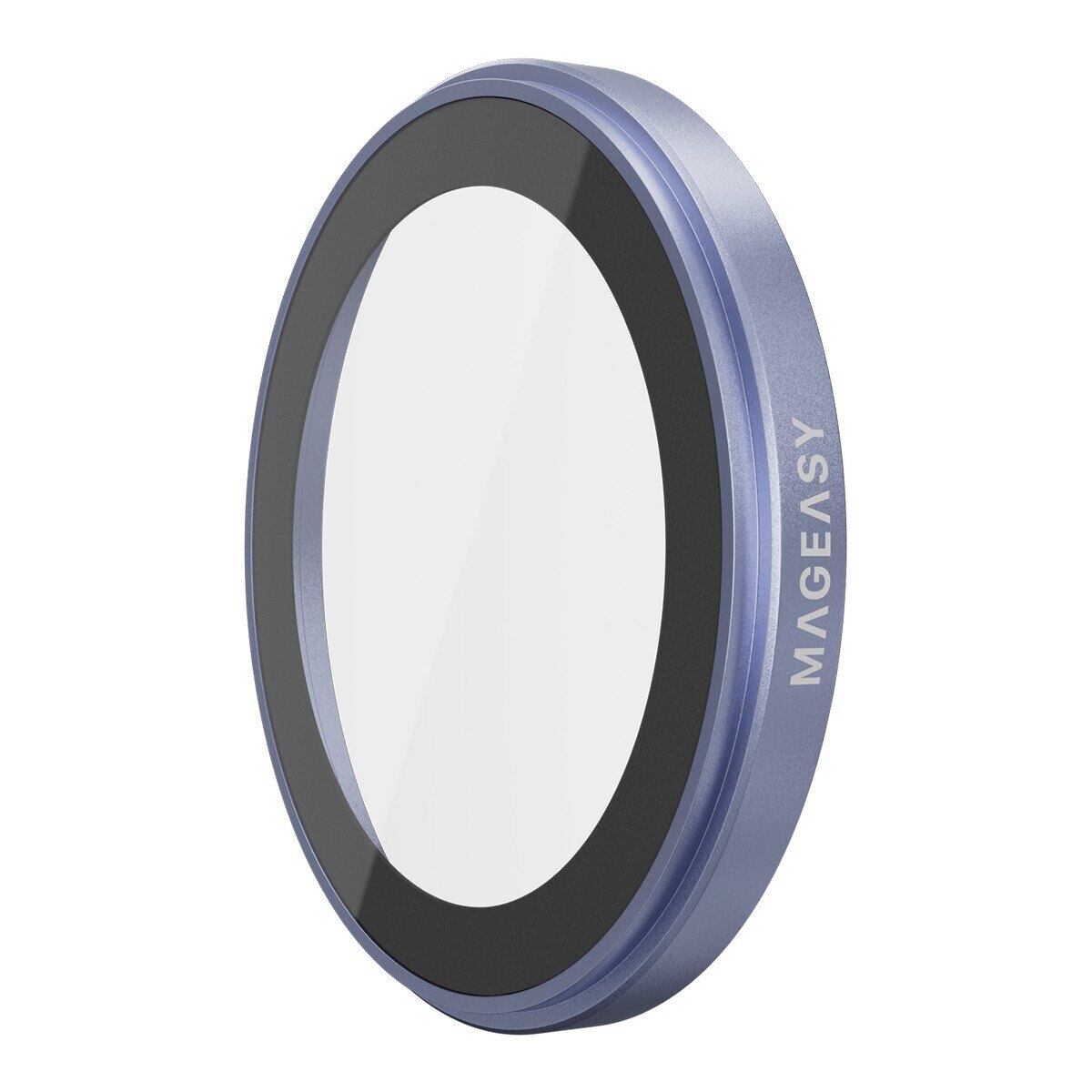 MAGEASY MagStand 360 M 磁吸旋轉支架防摔手機殼 iPhone 17 (透明) + 鏡頭保護貼Lenz(天藍) + Vetro 9H 鋼化玻璃保護膜