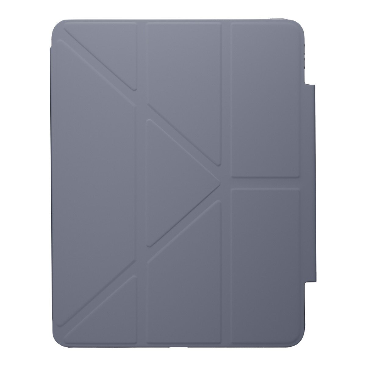 MAGEASY Facet 全方位支架透明背蓋保護套 (筆槽款) 適用於 2025 / M3 - 2024/ M2 iPad Air 13吋 & 2022 - 2020 iPad Pro 12.9吋 阿拉斯加藍