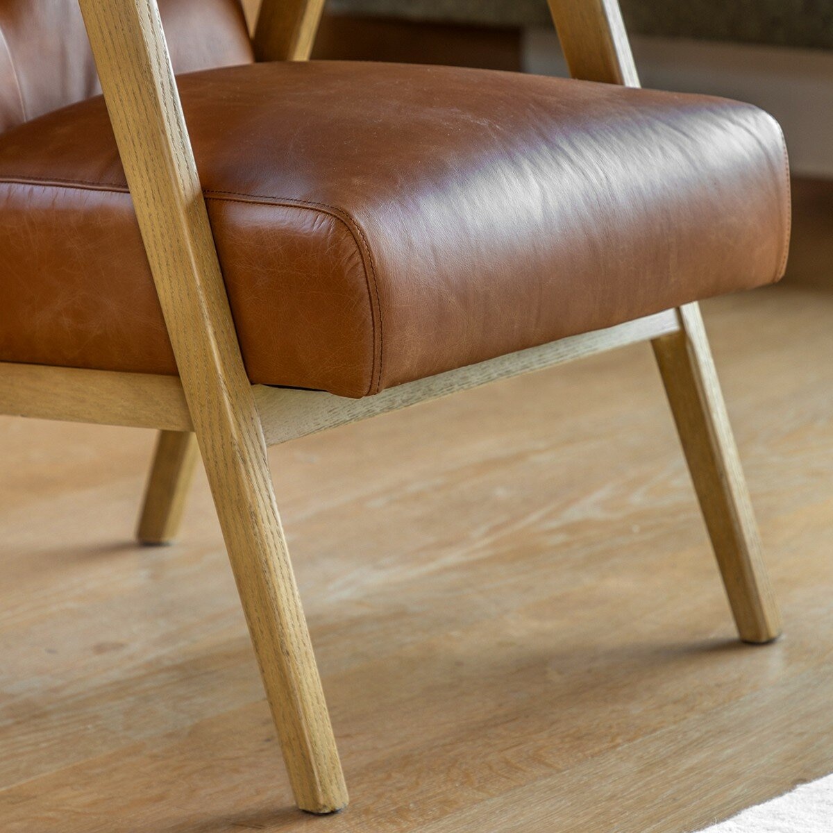 Gallery Blackhall 牛皮休閒躺椅