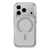 MAGEASY Bright M 不發黃軍規磁吸透明殼 iPhone 17 Pro(迷霧磁圈) + 鏡頭保護貼Lenz鈦合金(鈦白) + Vetro 9H 鋼化玻璃保護膜