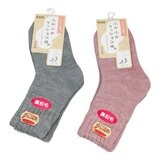 Nakai 女保暖襪 2入 灰+粉