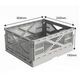 Brave Home Ez-Stack Folding Basket 3-Pack