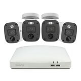 Swann 4K SwannForce 槍型模擬音頻攝影機 X 4 + 8 通道DVR套裝 2TB HDD