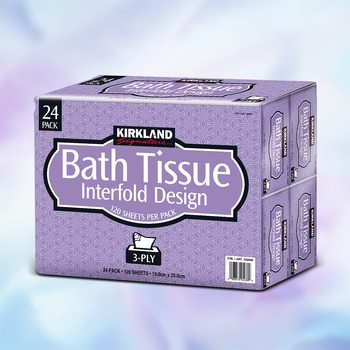 Kirkland Signature 科克蘭 三層抽取衛生紙 120張 X 24入 Kirkland Signature 科克蘭 三層抽取衛生紙 120張 X 24入