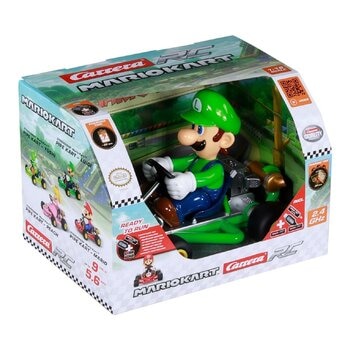 Carrera Mario Kart 1:18 管架遙控車 路易吉 / 6歲以上