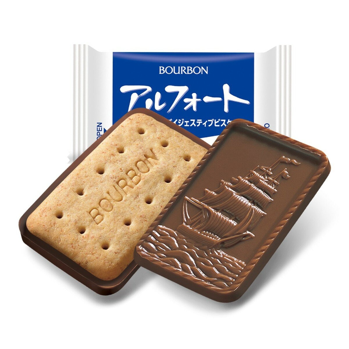 Bourbon 帆船巧克力餅乾 767.6公克