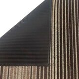 Korhani Studio 條紋地墊 60公分 X 90公分 X 0.7公分 咖