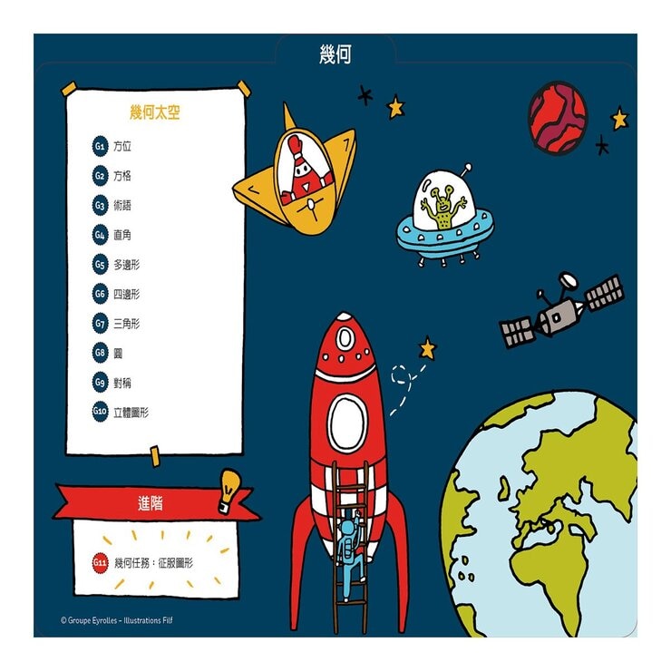 小朋友的心智圖數學課：導讀手冊＋50張腦力開發訓練圖卡，從圖像式理解+情境聯想中學習數字、算術、幾何圖形、測量方法