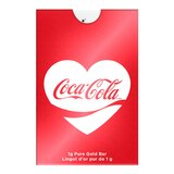 PAMP 可口可樂黃金條塊 999.9純金 1公克