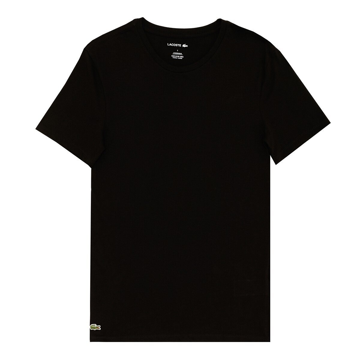 Lacoste 男短袖上衣三件組 黑色