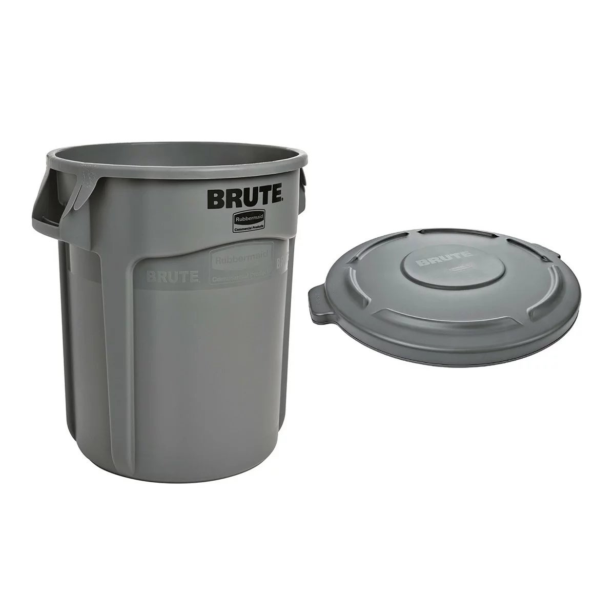 Rubbermaid Commercial Products BRUTE 加侖桶含蓋 20 加侖 灰色 商品圖 1