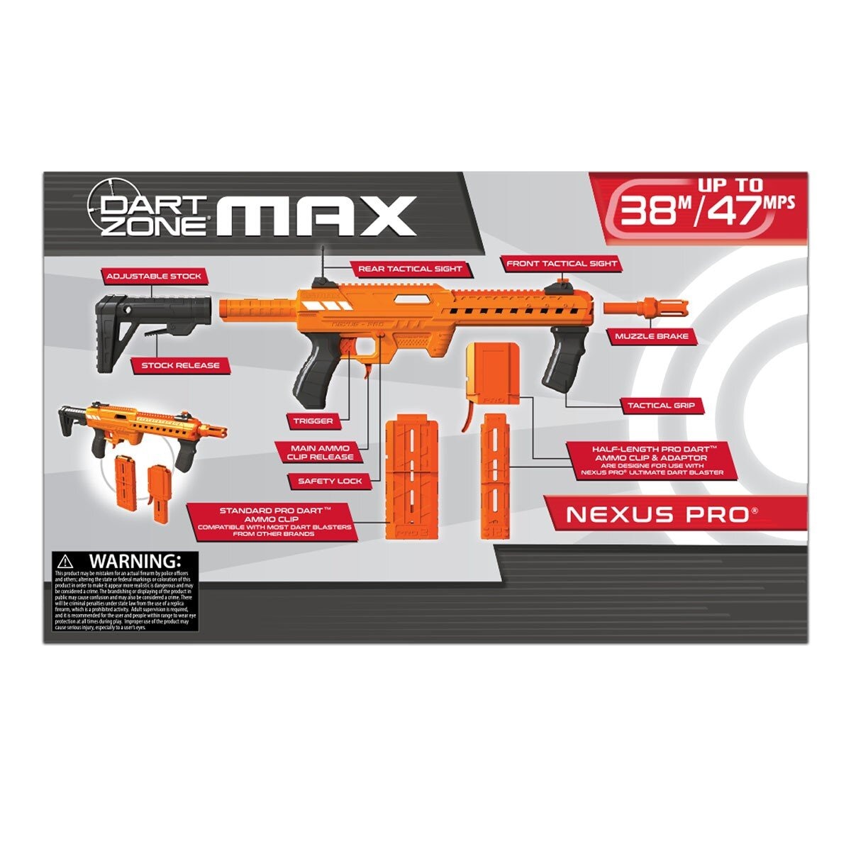 Dart Zone Max Nexus Pro 高速發射槍