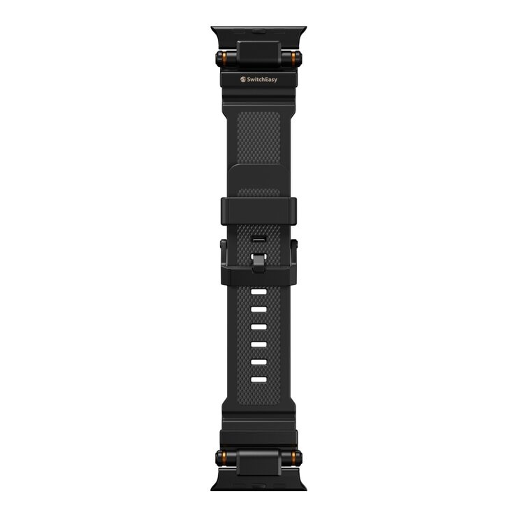 SwitchEasy Rugged 矽膠防水錶帶 44/45/46/49mm 黑色 SwitchEasy Rugged 矽膠防水錶帶 44/45/46/49mm 黑色