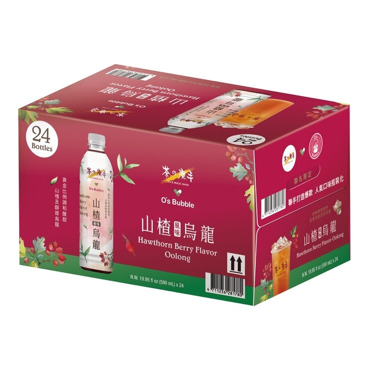 茶之魔手 山楂風味烏龍 590毫升 X 24入