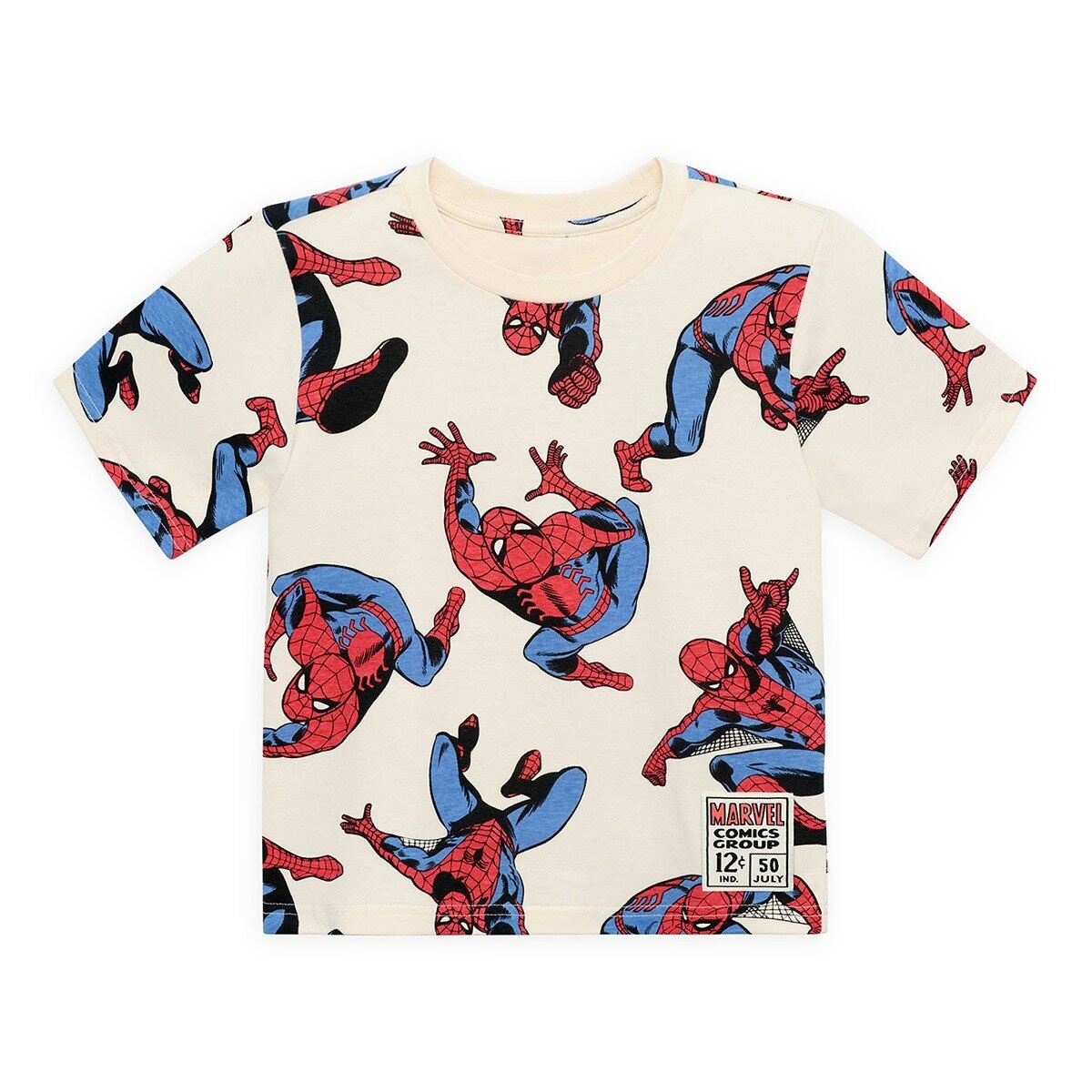 Character 兒童上衣四件組 Spider Man 5T Character 兒童上衣四件組 Spider Man 5T