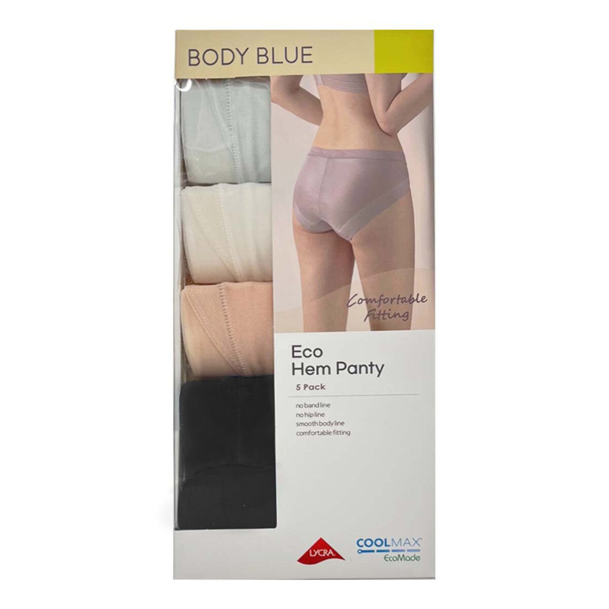 內褲女 Body Blue 女內褲五入組| Costco 好市多