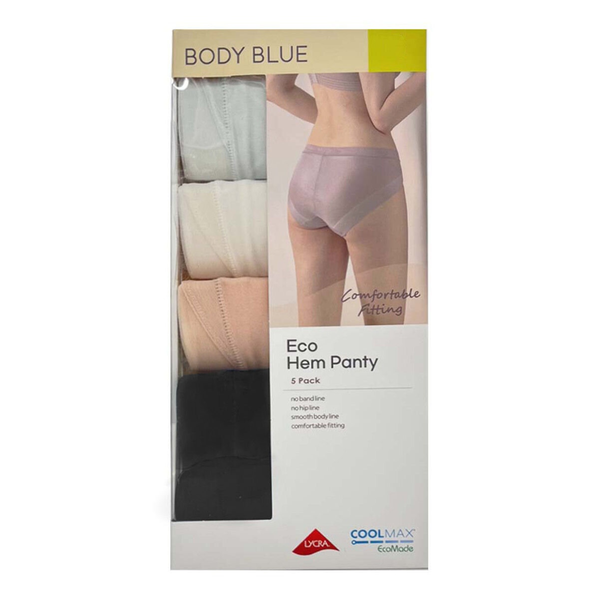 Body Blue 女內褲五入組