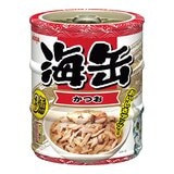 愛喜雅 海缶3P貓點心罐 鰹魚 60公克 X 3罐 X 24入 愛喜雅 海缶3P貓點心罐 鰹魚 60公克 X 3罐 X 24入
