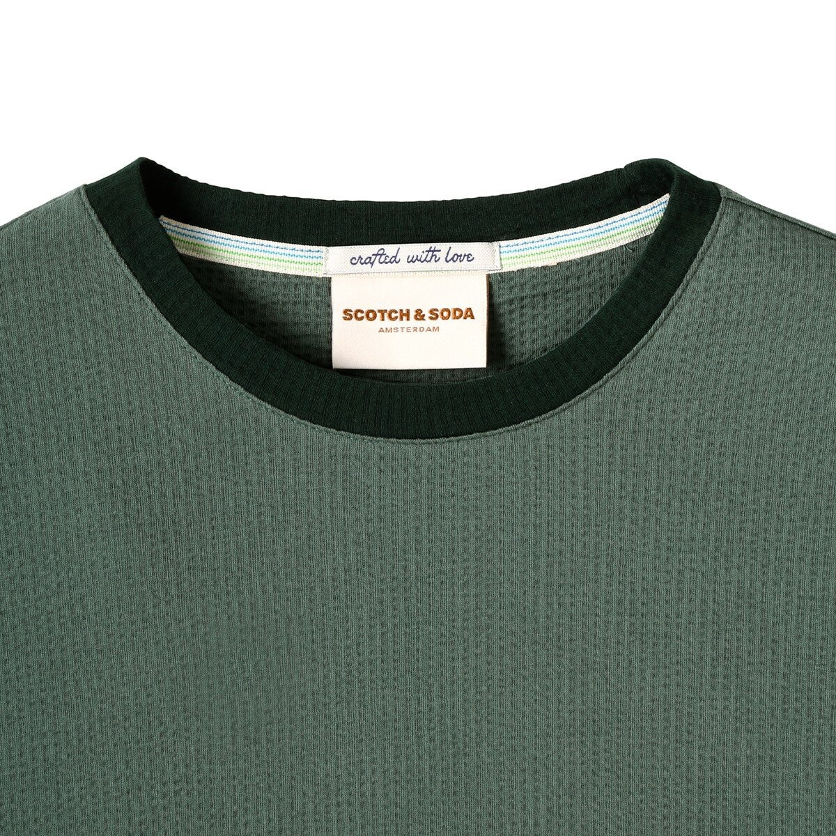 Scotch & Soda 男短袖上衣 綠色
