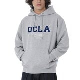UCLA 男刷毛連帽上衣 灰