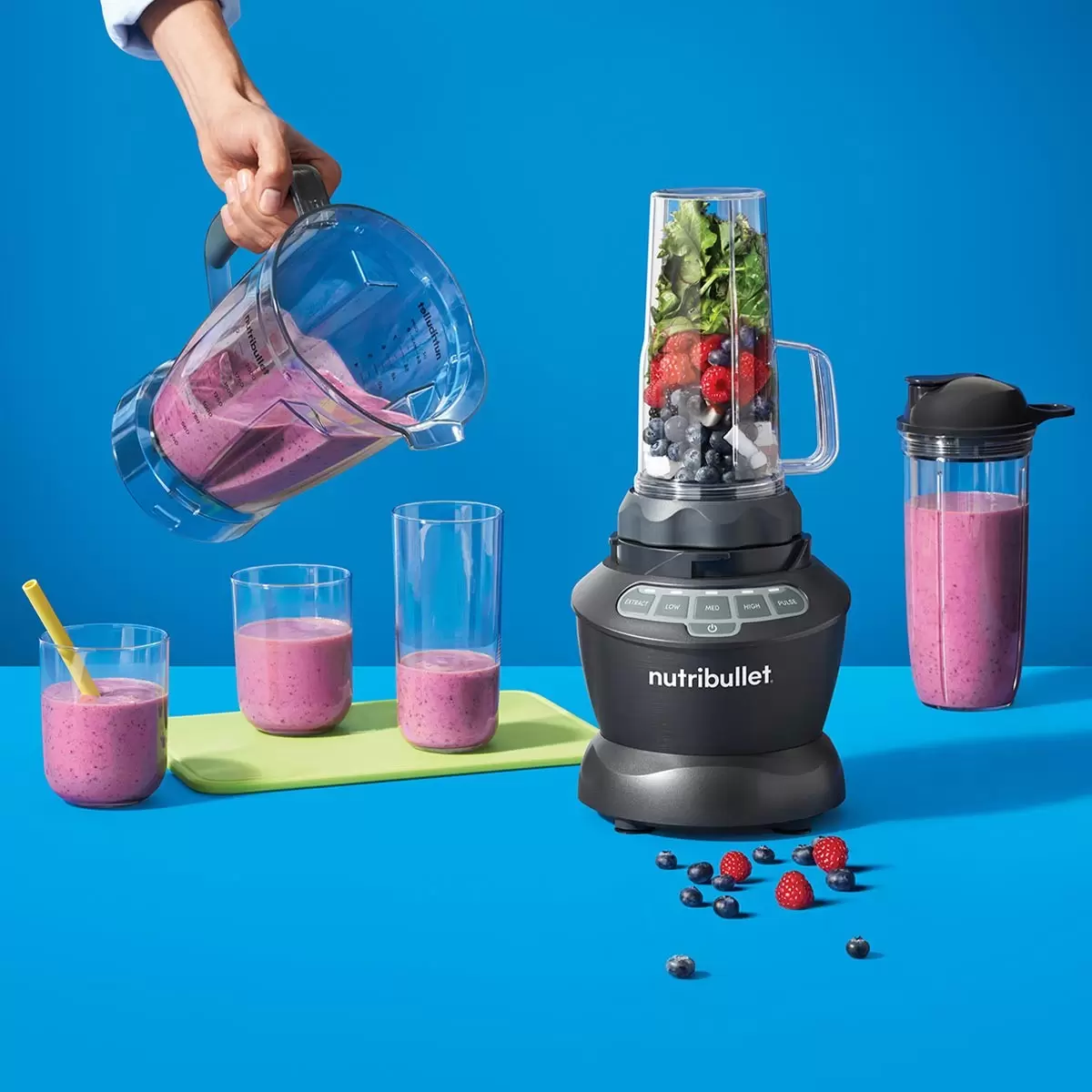 NutriBullet 1200W Combo 蔬果調理機 NBC12A 522566｜Costco好市多必買推薦