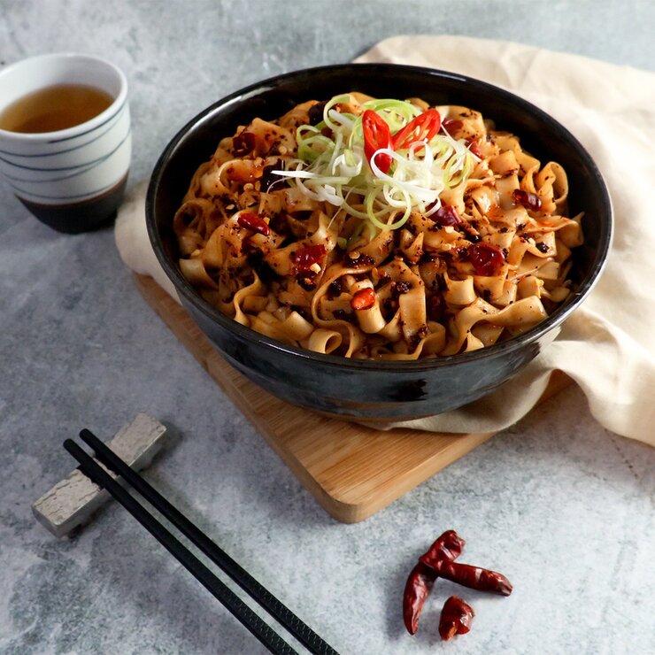 阿舍食堂 客家板條 麻辣口味 95公克 X 12包